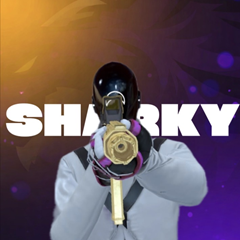sharky's profile page